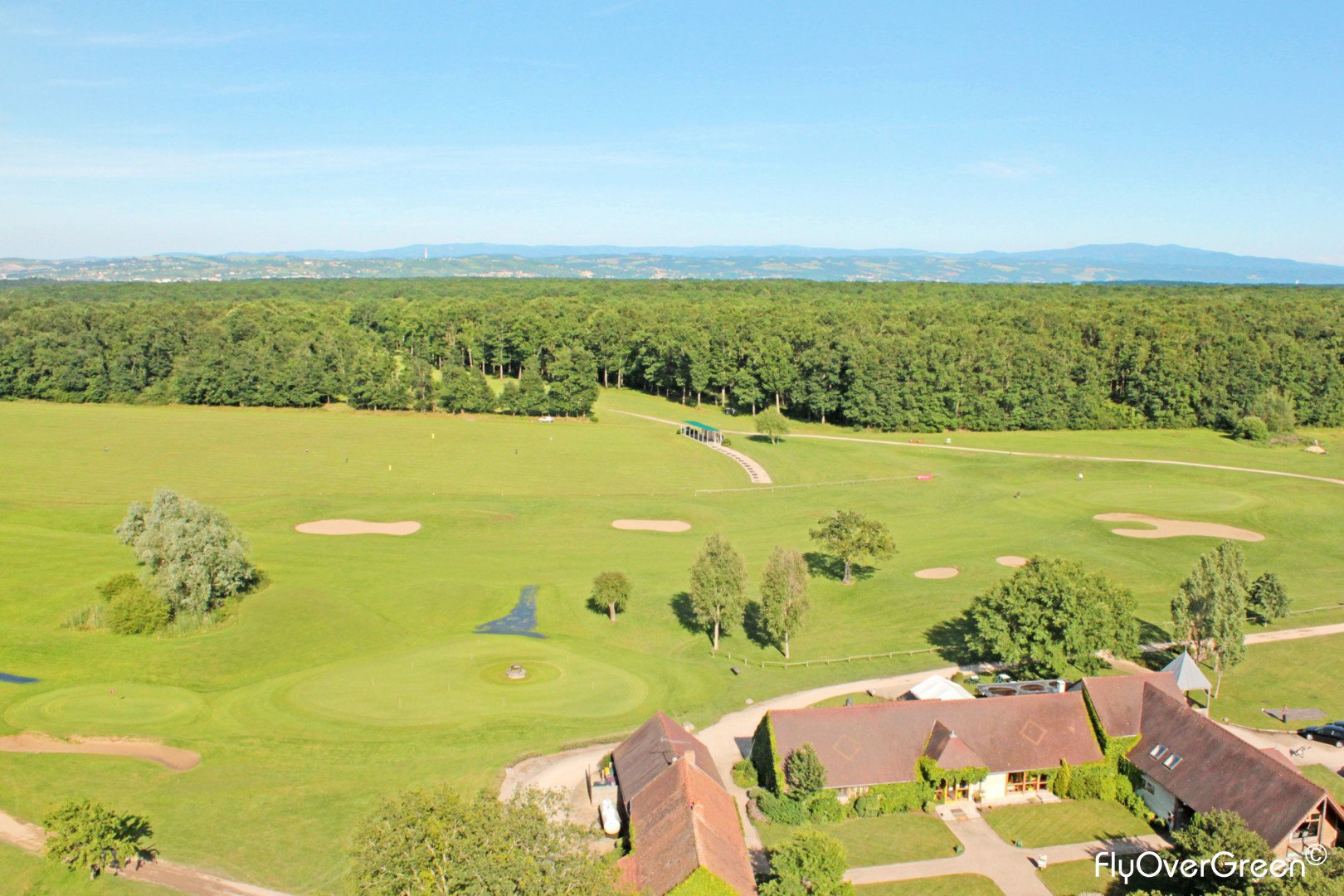 Golf De Sainte Agathe FlyOverGreen